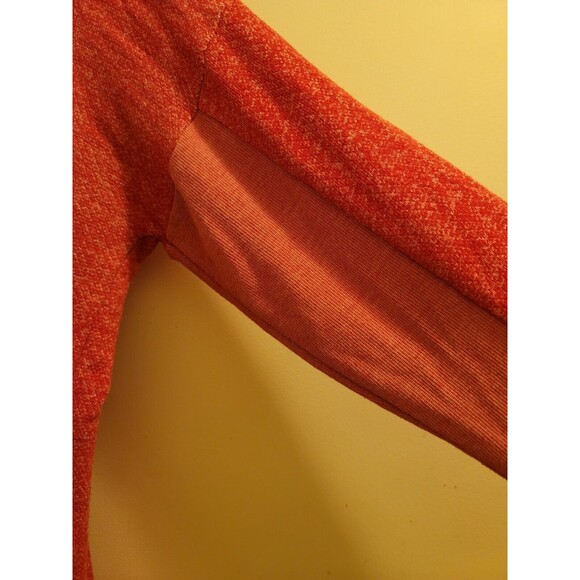 Tommy Hilfiger Women's Athluxe Cowl Neck Red Hi Lo Sweater Size XL - Picture 3 of 4